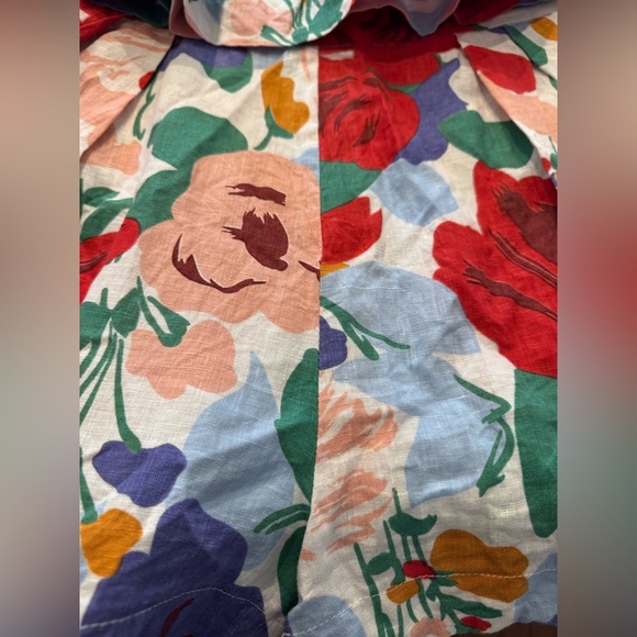 Faithfull The Brand-Multicolored Floral Lilia Top and Ondine Short Set - Picture 5 of 7